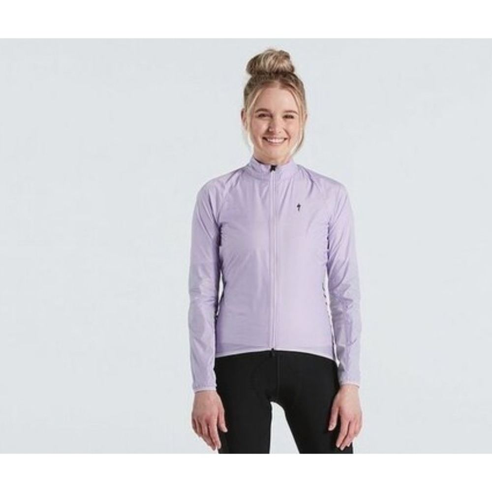 Specialized‎ SL Pro Wind Jacket Womens XS Lavender Reflective Cycling 64422-3701